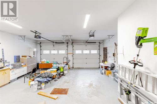 309 Strange Street, Cut Knife, SK - Indoor Photo Showing Garage