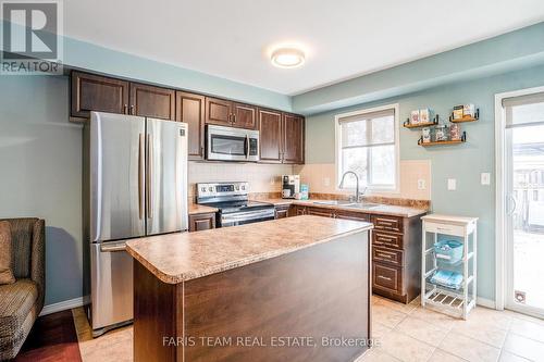 8 Arbuckle Way, Whitby, ON - Indoor Photo Showing Kitchen With Stainless Steel Kitchen With Double Sink