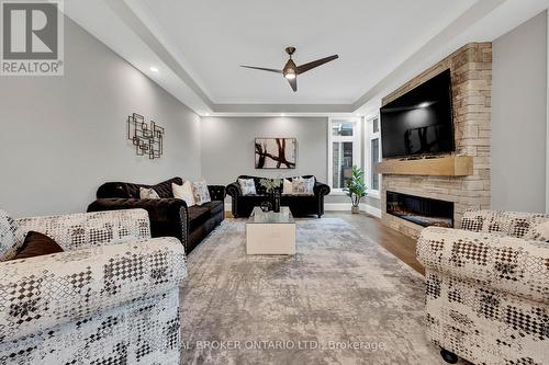 159 Timber Trail Road, Woolwich, ON - Indoor Photo Showing Other Room With Fireplace