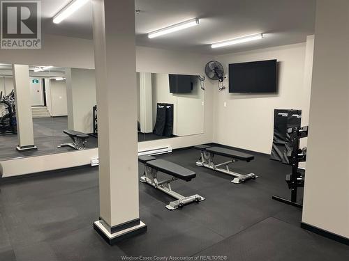 531 Pelissier Street Unit# 403, Windsor, ON - Indoor Photo Showing Gym Room