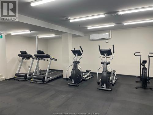 531 Pelissier Street Unit# 403, Windsor, ON - Indoor Photo Showing Gym Room