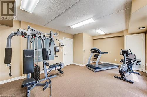 625 St David Street S Unit# 412, Fergus, ON - Indoor Photo Showing Gym Room