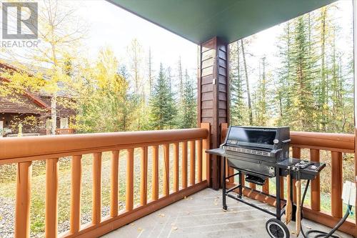 #10 4576 Timberline Crescent, Fernie, BC - Outdoor With Balcony With Exterior