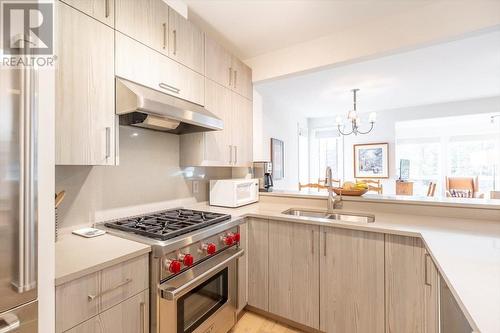 #10 4576 Timberline Crescent, Fernie, BC - Indoor Photo Showing Kitchen With Double Sink