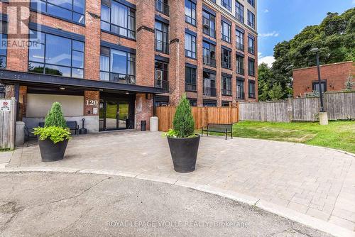 505 - 120 Mansion Street, Kitchener, ON - Outdoor With Facade