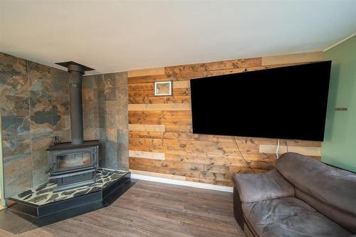 37 Gayet Drive, St Genevieve, MB - Indoor Photo Showing Living Room With Fireplace