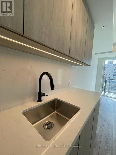 1019 - 108 Peter Street, Toronto, ON - Indoor Photo Showing Kitchen With Double Sink