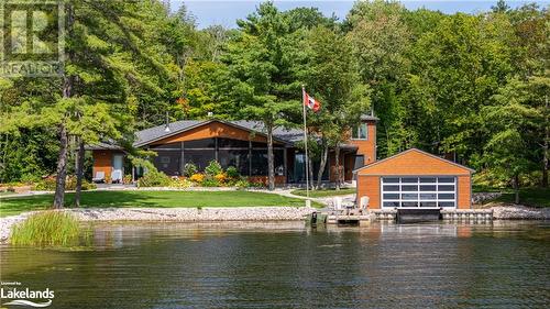 308 O'Hara Point Road, Port Severn, ON - Outdoor With Body Of Water