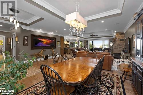 308 O'Hara Point Road, Port Severn, ON - Indoor Photo Showing Dining Room