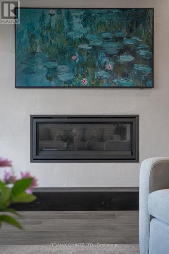 507 - 17 Cleave Avenue, Prince Edward County (Picton), ON - Indoor Photo Showing Living Room With Fireplace