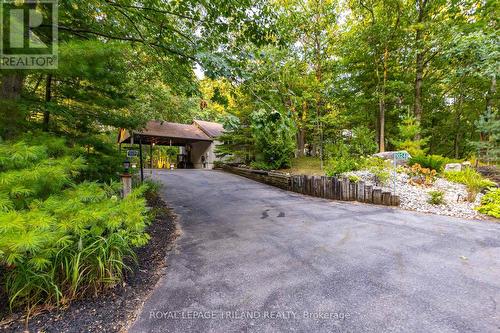 Private entry with carport - 10248 Pinetree Drive, Lambton Shores (Grand Bend), ON - Outdoor