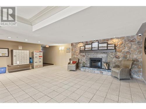 2388 Baron Road Unit# 203, Kelowna, BC - Indoor With Fireplace