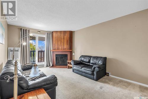 735 510 Prairie Avenue, Saskatoon, SK - Indoor Photo Showing Living Room With Fireplace