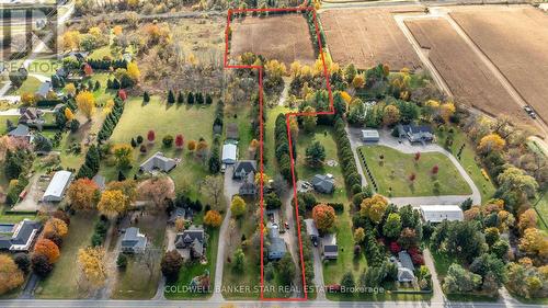 Imagine 5.9 acres within seconds of Strathroy. - 3109 Napperton Drive, Adelaide Metcalfe, ON - Outdoor With View