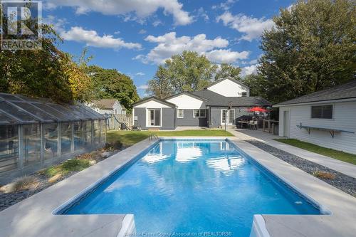 4495 Howard Avenue, Windsor, ON - Outdoor With In Ground Pool