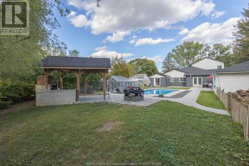 4495 Howard Avenue, Windsor, ON - Outdoor With In Ground Pool