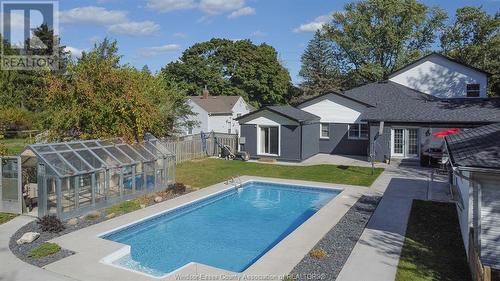 4495 Howard Avenue, Windsor, ON - Outdoor With In Ground Pool