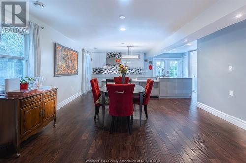 4495 Howard Avenue, Windsor, ON - Indoor Photo Showing Dining Room