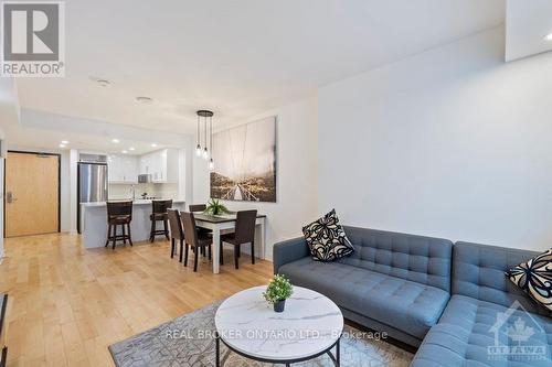 604 - 340 Queen Street, Ottawa, ON - Indoor Photo Showing Living Room