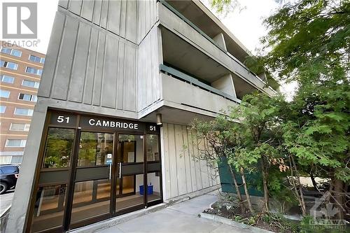 51 Cambridge Street N Unit#206, Ottawa, ON - Outdoor With Balcony