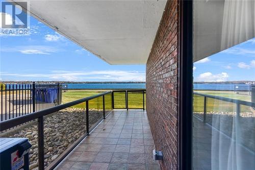 55 Water Street E Unit#103, Brockville, ON - Outdoor With Body Of Water With Balcony With View With Exterior