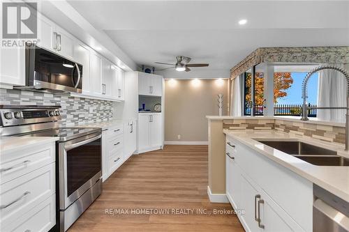 103 - 55 Water Street E, Brockville, ON - Indoor Photo Showing Kitchen With Double Sink With Upgraded Kitchen