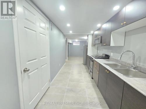 5 Golfdale Road, Barrie, ON - Indoor Photo Showing Kitchen With Double Sink