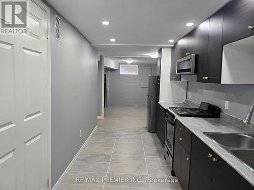 5 Golfdale Road, Barrie, ON - Indoor Photo Showing Kitchen With Double Sink