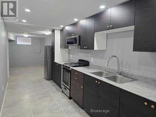 5 Golfdale Road, Barrie, ON - Indoor Photo Showing Kitchen With Double Sink