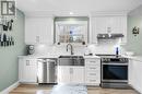 626 Wellington, Miramichi, NB  - Indoor Photo Showing Kitchen With Double Sink With Upgraded Kitchen 