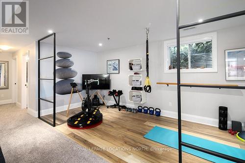 110 Landry Lane, Blue Mountains, ON - Indoor Photo Showing Gym Room