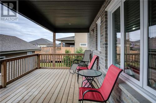 3061 Emerald Crescent, Chelmsford, ON - Outdoor With Deck Patio Veranda With Exterior