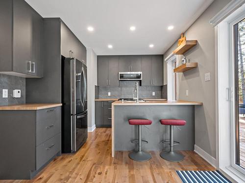 Kitchen - 975 Rue Manolakos, Val-David, QC - Indoor Photo Showing Kitchen With Upgraded Kitchen