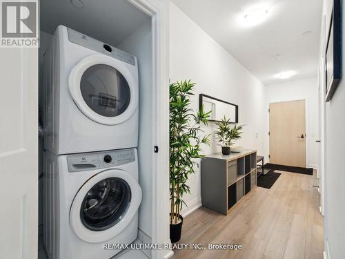 323 - 50 George Butchart Drive, Toronto, ON - Indoor Photo Showing Laundry Room