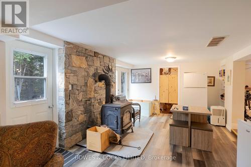 1617 County Rd 504, North Kawartha, ON - Indoor With Fireplace