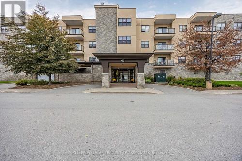 313 - 91 Raglan Street, Collingwood, ON - Outdoor With Balcony With Facade