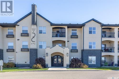 115 211 Ledingham Street, Saskatoon, SK - Outdoor With Balcony With Facade