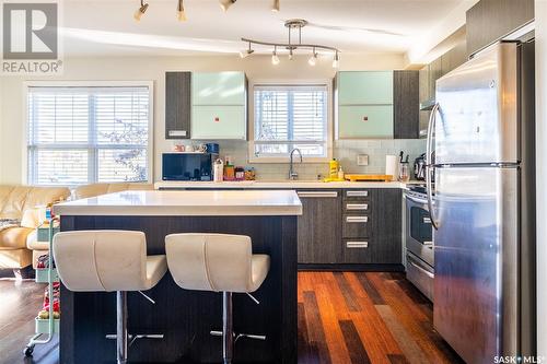 115 211 Ledingham Street, Saskatoon, SK - Indoor Photo Showing Kitchen With Upgraded Kitchen