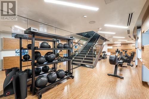 32Xx 1568 Alberni Street, Vancouver, BC - Indoor Photo Showing Gym Room