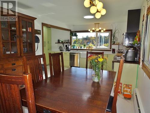 1613 Leroi Avenue, Rossland, BC - Indoor Photo Showing Dining Room