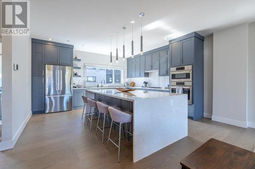 201 Wylie Street Unit# 104, Penticton, BC - Indoor Photo Showing Kitchen With Stainless Steel Kitchen With Upgraded Kitchen