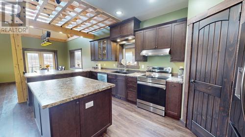 12508 260 Road, Fort St. John, BC - Indoor Photo Showing Kitchen With Double Sink