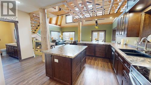 12508 260 Road, Fort St. John, BC - Indoor Photo Showing Kitchen With Double Sink