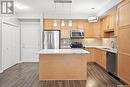 111 1015 Moss Avenue, Saskatoon, SK  - Indoor Photo Showing Kitchen With Stainless Steel Kitchen With Upgraded Kitchen 