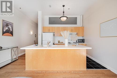 511 - 700 King Street W, Toronto, ON - Indoor Photo Showing Kitchen With Double Sink