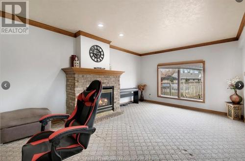 3620 Dandurand, Windsor, ON - Indoor With Fireplace