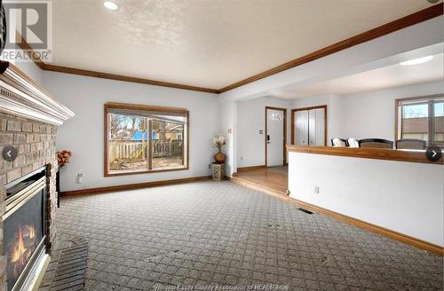 3620 Dandurand, Windsor, ON - Indoor With Fireplace