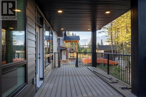 1538 Cedar Street, Golden, BC - Outdoor With Deck Patio Veranda With Exterior