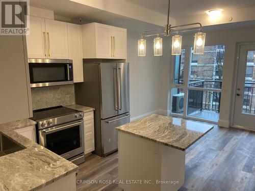 502 - 51 David Street, Kitchener, ON - Indoor Photo Showing Kitchen