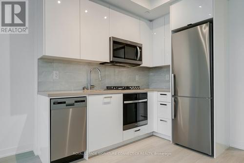 210 - 195 Mccaul Street, Toronto, ON - Indoor Photo Showing Kitchen With Upgraded Kitchen